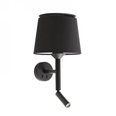 Applique Murale Savoy Noir Liseuse 1x15W E27 FAR_20303-93 20303-93 Applique Murale Savoy Noir Liseuse 1x15W E27 FARO 20303-93