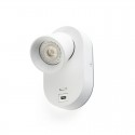 Applique Murale Corb Blanc 1x5W Max GU10 COB LED