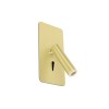 Applique Murale Suau Or satiné 1x3W LED FARO 62114