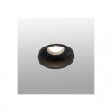 Encastré Intérieur Hyde Noir Rond 1x8W GU10 LED