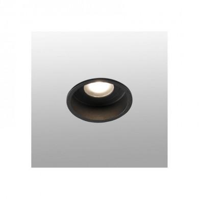 Encastré Intérieur Hyde Noir Rond 1x8W GU10 LED FARO 40115