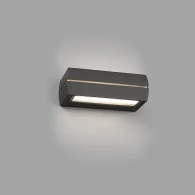 Applique Murale Extérieure Dragma Gris foncé 1x15W SMD LED FARO 71362L
