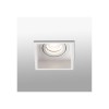 Encastré Intérieur Hyde Blanc Carré Orientable 1x8W GU10 LED L89 FARO 40120