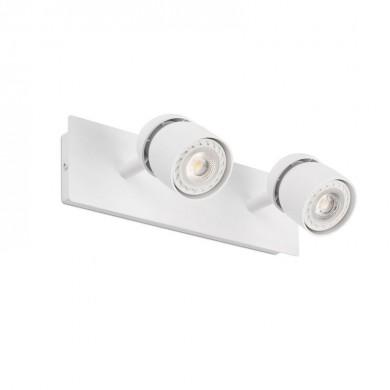 Applique Murale Coco Blanc 2x8W Max GU10 LED FARO 40664