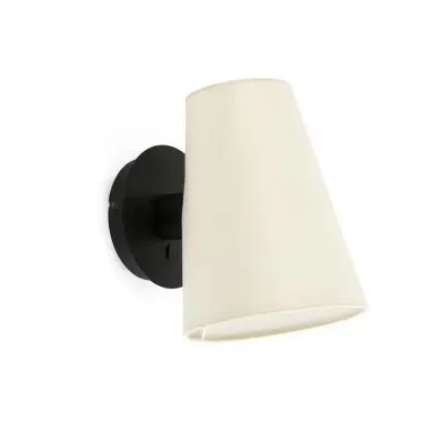Applique Murale Lupe Noir Beige 1x15W E27 FARO 20031-88