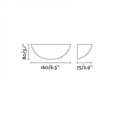 Applique Murale Cove Blanc 1x4W LED FAR_63480 63480 Applique Murale Cove Blanc 1x4W LED FARO 63480