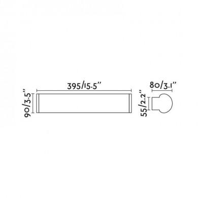 Applique Murale Danubio 1x12W LED FARO 63604