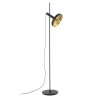 Lampadaire Intérieur Whizz Noir Or 1x15W E27 FARO 20164-95