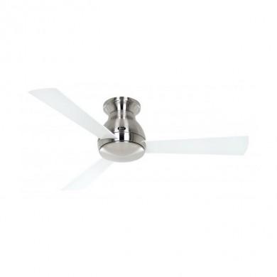 Ventilateur Plafond Eco Pallas 116cm Chrome Blanc CASAFAN 311672