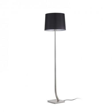 Lampadaire Rem Noir Nickel mat 1x15W E27 FARO 29686-09