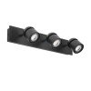 Applique Murale Coco Noir 3x8W Max GU10 LED FARO 40667