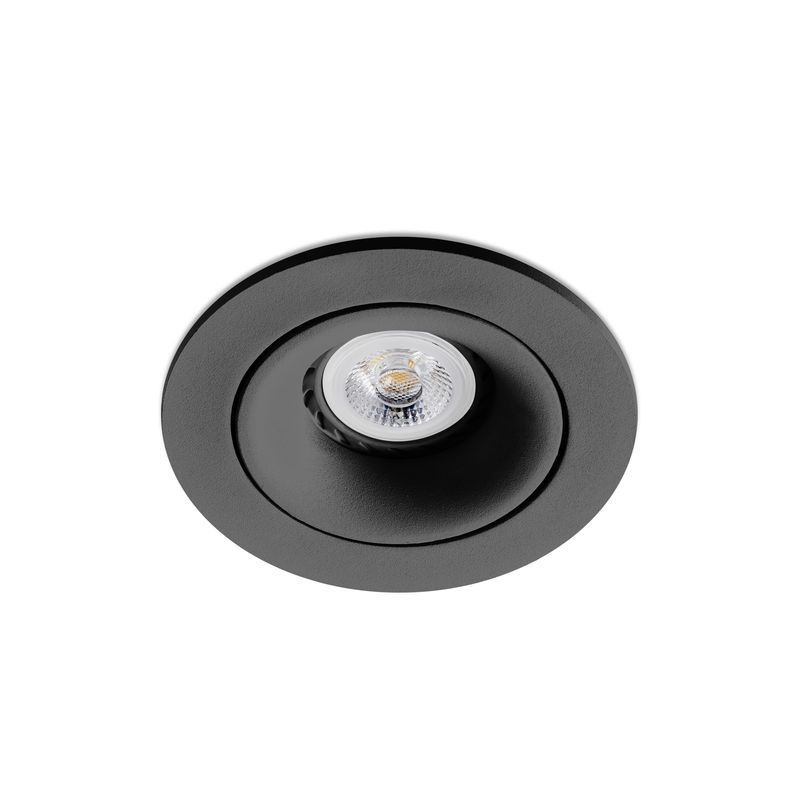 Encastré Intérieur Argón Noir 1x50W LED Rond FARO 43411