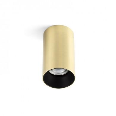 Projecteur STAN Faro Barcelona - Or Satiné, 100-240V, Point De Lumière Design Pour Intérieur