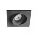 Encastré Intérieur Argón Noir 1x50W LED Carré