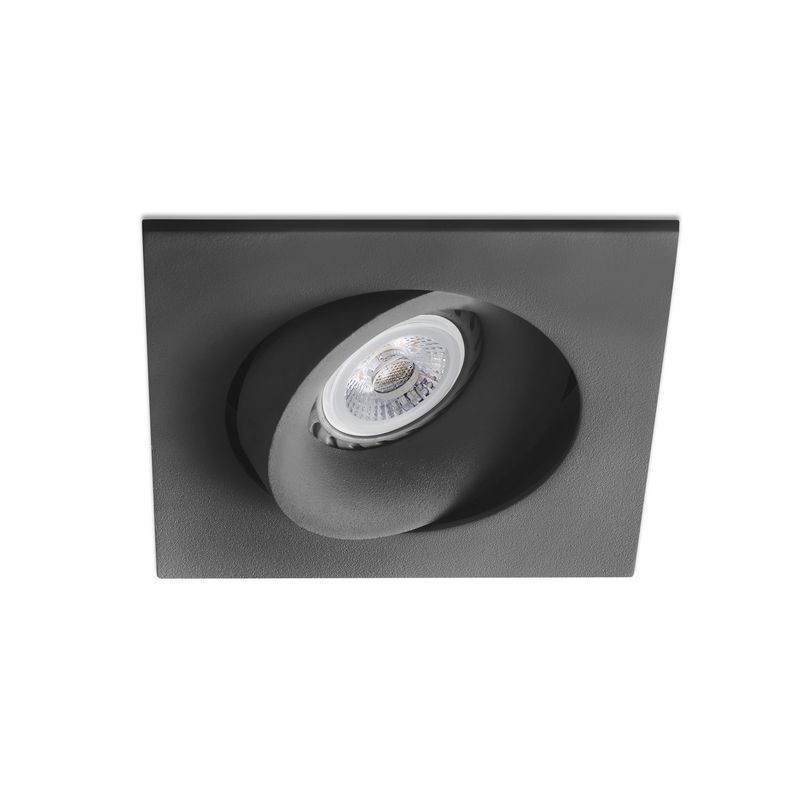 Encastré Intérieur Argón Noir 1x50W LED Carré FARO 43412