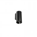Applique Murale Stan Noir H125 1x8W GU10 LED