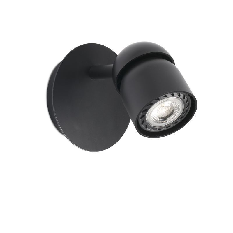 Applique Murale Coco Noir L100 1x8W Max GU10 LED FARO 40661