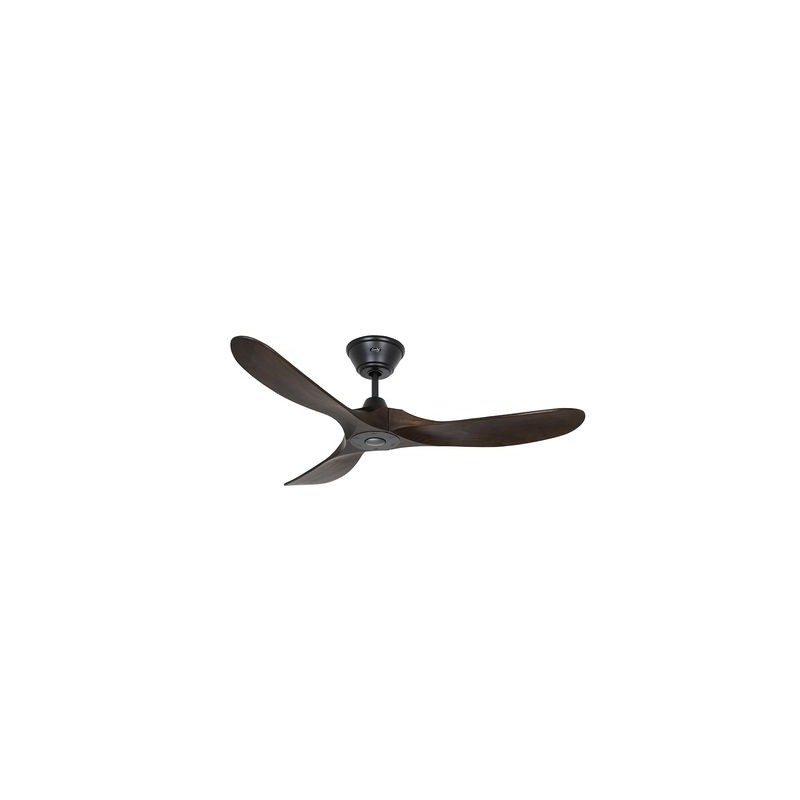 Ventilateur Plafond Genuino 122cm Noir Noyer CAS_312217 312217 Ventilateur Plafond Genuino 122cm Noir Noyer CASAFAN 312217