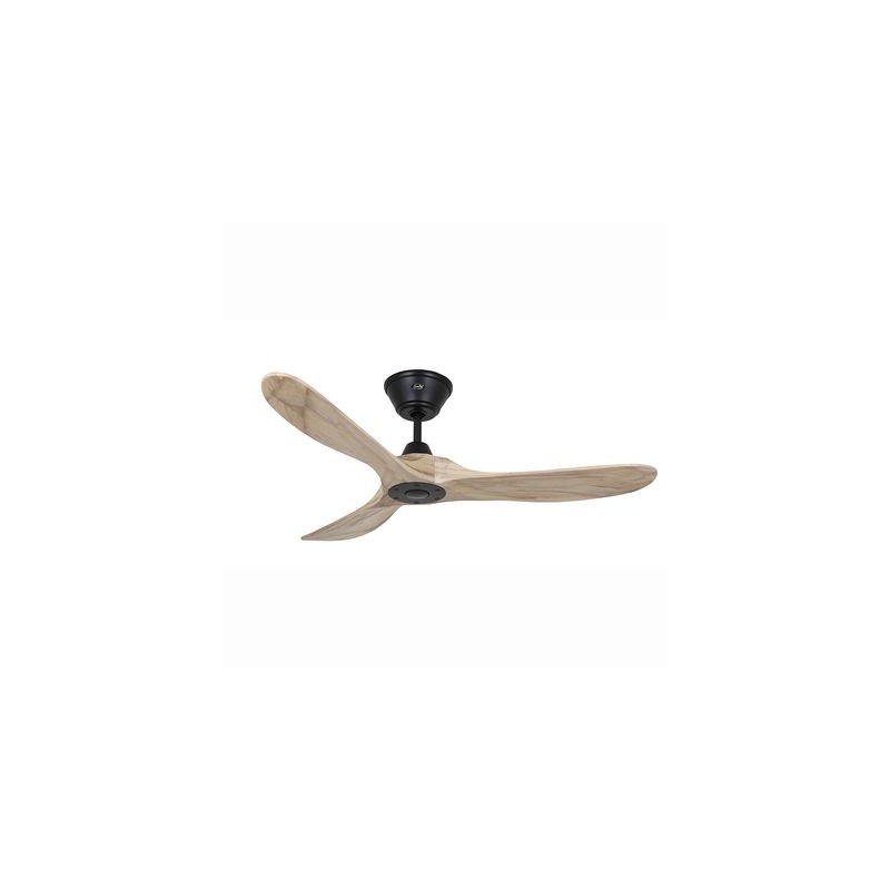 Ventilateur Plafond Genuino 122cm Noir Bois naturel CAS_312218 312218 Ventilateur Plafond Genuino 122cm Noir Bois naturel CASAFAN 312218