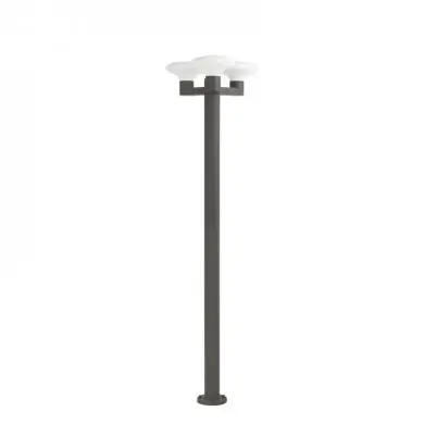Lampadaire Extérieur Blubs Gris foncé 3x15W Max E27 FARO 74436F3-03