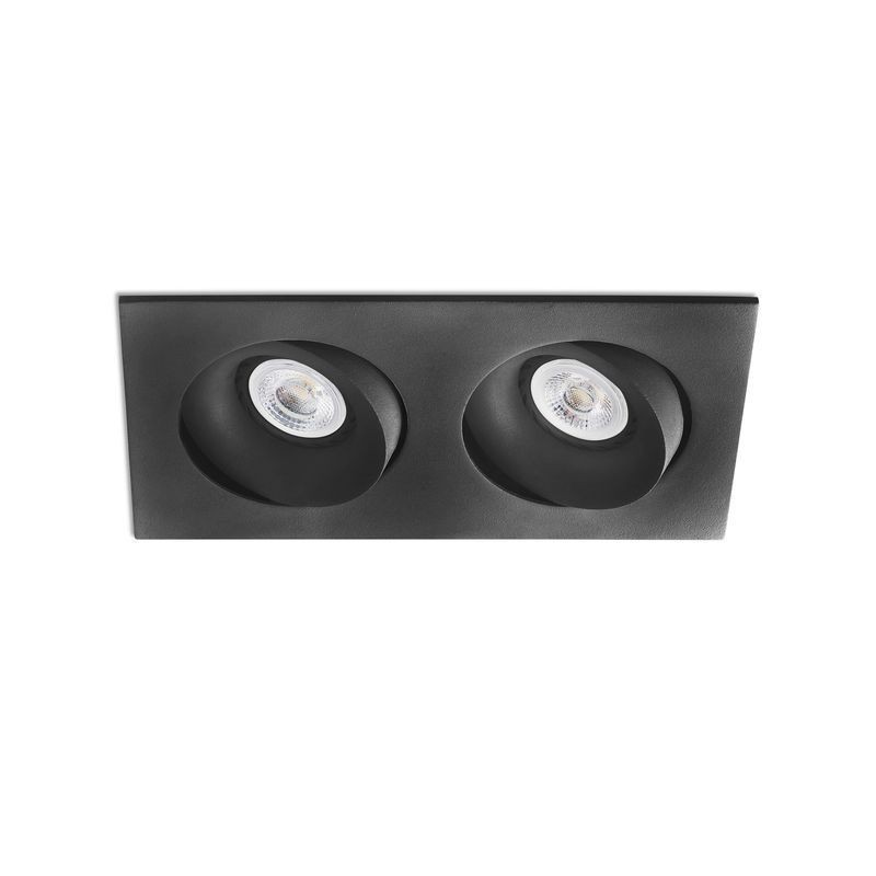 Encastré Intérieur Argón Noir 2x50W LED FARO 43413