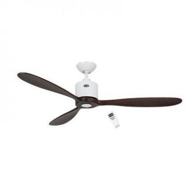 Ventilateur de Plafond Aeroplan Eco 132cm Blanc Noyer CASAFAN 313249