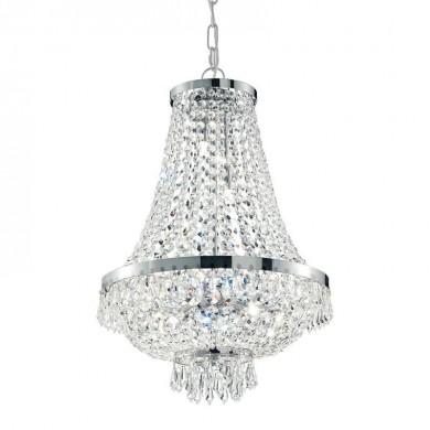 Lustre CAESAR Chrome 12x40W IDEAL LUX 114279