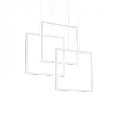 Suspension FRAME Blanc 1x80W IDEAL LUX 253596