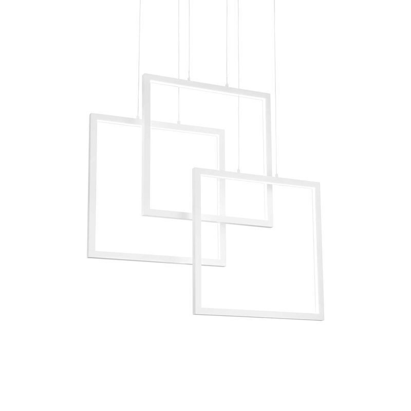 Suspension FRAME Blanc 1x80W IDEAL LUX 253596