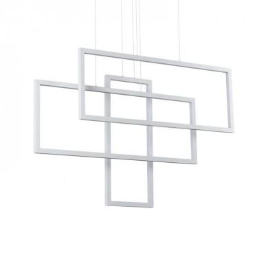 Suspension FRAME Blanc 1x93W IDEAL LUX 253589