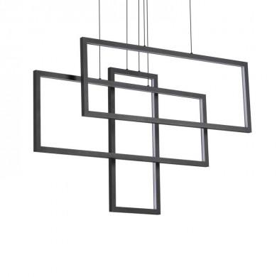 Suspension FRAME Noir 1x93W IDEAL LUX 269382