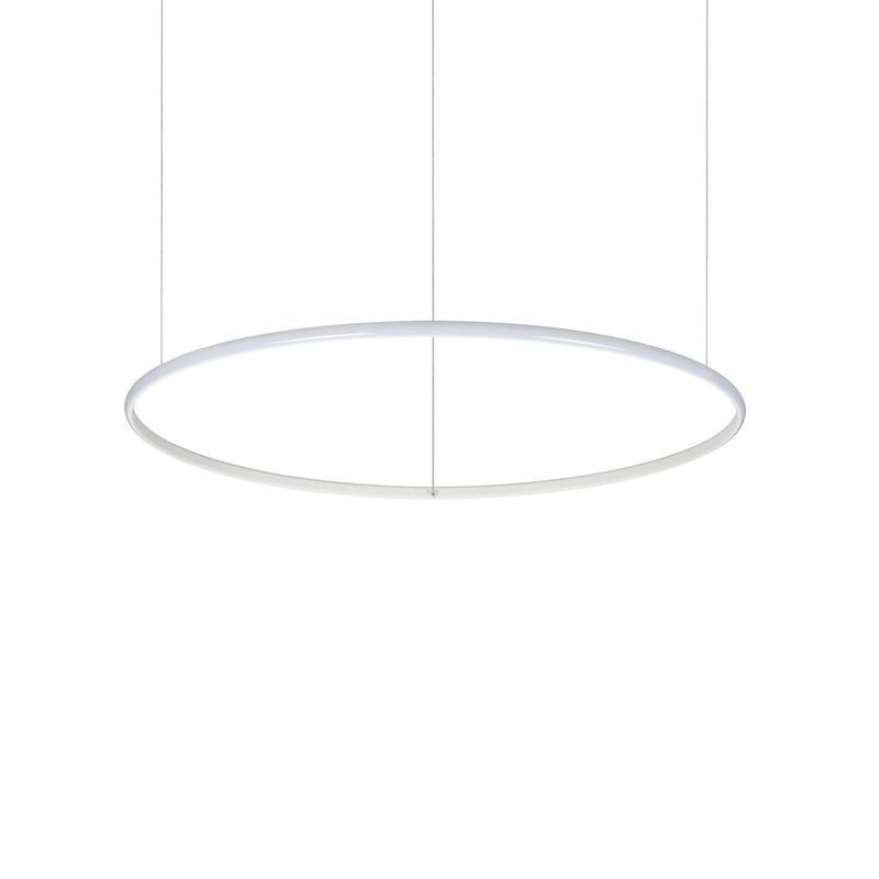 Suspension HULAHOOP Blanc 1x40W IDEAL LUX 258768