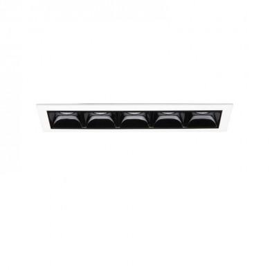 Spot encastrable LIKA Noir Gris 1x12,5W 4000k IDEAL LUX 267876