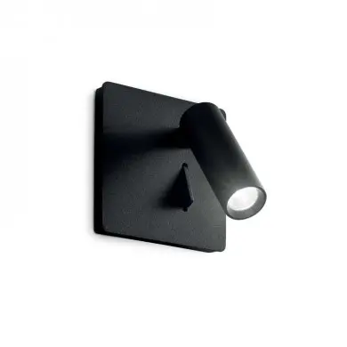 Applique murale Encastrable LITE LITE Noir 1x3W IDEAL LUX 250113