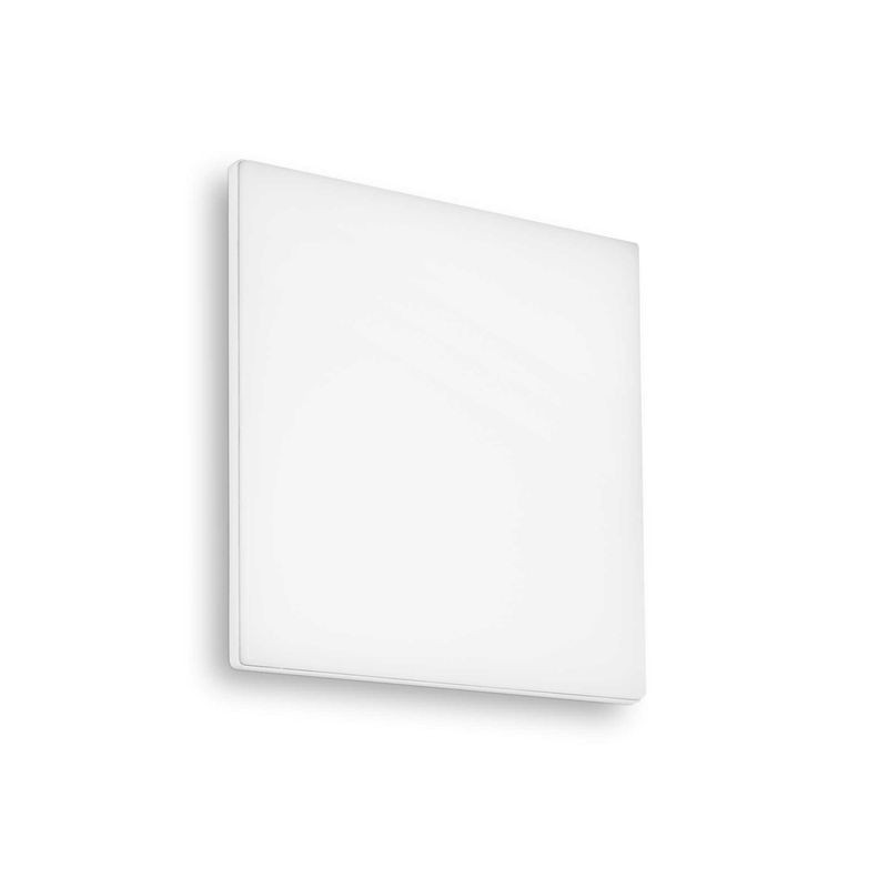 Plafonnier Extérieur Carré MIB Blanc 1x20W 3000k IDEAL LUX 269122