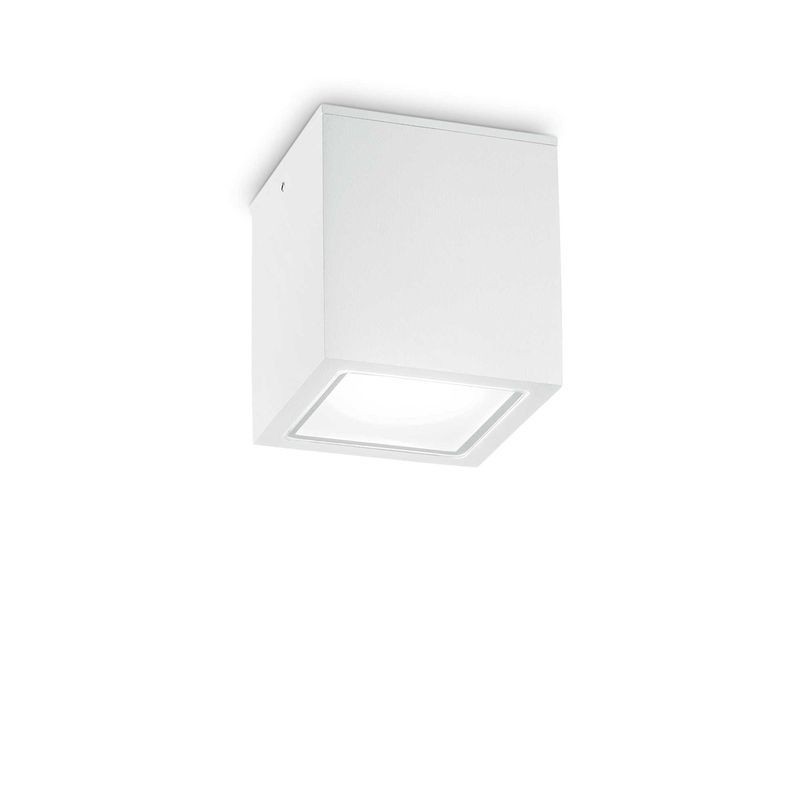 Plafonnier Extérieur TECHO Blanc 1x20W H16 IDEAL LUX 251523