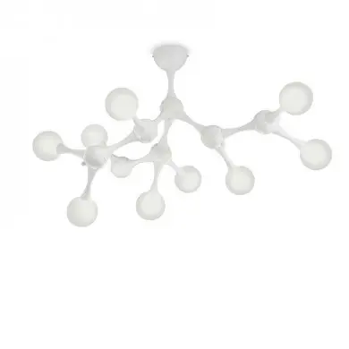 Plafonnier NODINO Blanc 9x15W IDL_149622 149622 Plafonnier NODINO Blanc 9x15W IDEAL LUX 149622