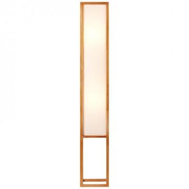 Lampadaire SEASIDE 2x40W Bois Naturel Blanc BRILLIANT 93093_09