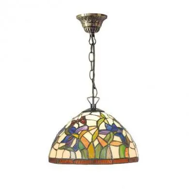 Suspension Art Deco Tiffany FLOR 1xE27 D25 MYTIFFANY Y10392+C1