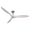 Ventilateur Plafond Airscrew 152cm Chromé Blanc Vieilli CASAFAN 315240