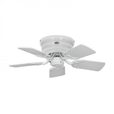 Ventilateur de plafond Classic Flat 75-III 79cm Blanc Gris clair Blanc CASAFAN 5075061