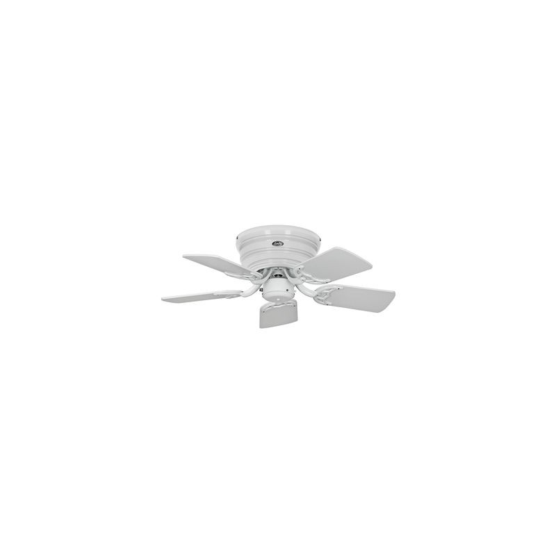 Ventilateur de plafond Classic Flat 75-III 79cm Blanc Gris clair Blanc CASAFAN 5075061
