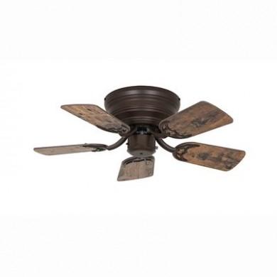 Ventilateur de plafond Classic Flat 75-III 79cm Bronze Chêne foncé Chêne CASAFAN 5075371