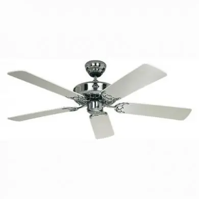 Ventilateur de Plafond Royal Classic 103cm Chromé Blanc CASAFAN 510302