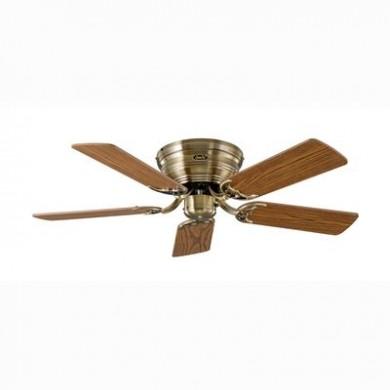 Ventilateur de plafond Classic Flat 103-III 103cm Laiton Chêne Hêtre CASAFAN 5103041