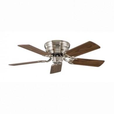 Ventilateur de plafond Classic Flat 103-III 103cm Chromé Noyer Hêtre CASAFAN 5103051