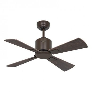 Ventilateur Plafond Eco Neo III 92cm Bronze Noyer Cerisier WiFi CASAFAN 949011