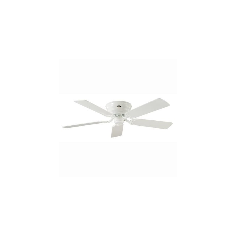 Ventilateur de plafond Classic Flat 132-III 132cm Blanc Gris clair Blanc CAS_5132061 5132061 Ventilateur de plafond Classic Flat 132-III 132cm Blanc Gris clair Blanc CASAFAN 5132061