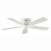 Ventilateur de plafond Classic Flat 132-III 132cm Blanc Gris clair Blanc CASAFAN 5132061