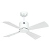 Ventilateur Plafond Eco Neo III 92cm Blanc Gris Clair CASAFAN 943031